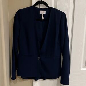 Laundry By Shelli Segal Dark Blue Blazer